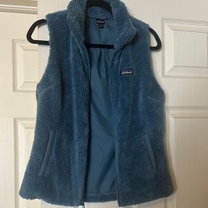 Patagonia Blue Fleece Vest